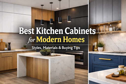 Best Kitchen Cabinets for Modern Homes Styles, Materials & Buying Tips