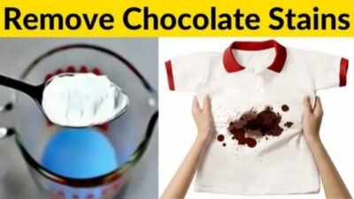 How to Remove Chocolate Stains Without Ruining the Fabric