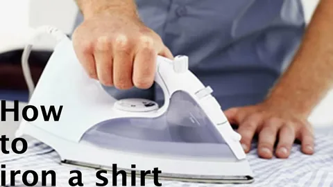 How to Iron a Shirt Quickly for a Crisp, Smooth Finish