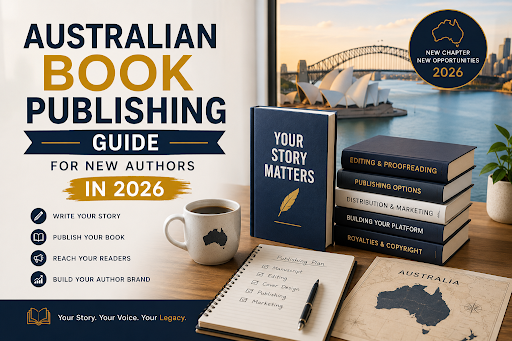 Australian Book Publishing Guide for New Authors in 2026