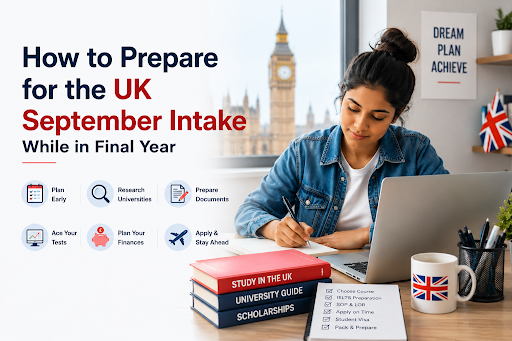 How to Prepare for the UK September Intake While in Final Year