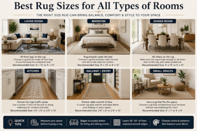 Best Rug Sizes for Every Room