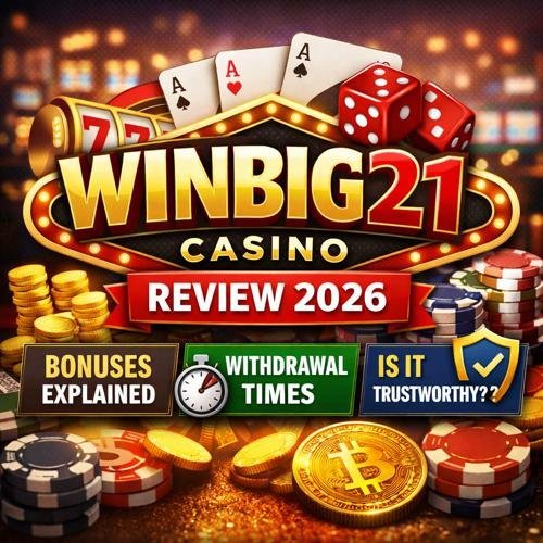 Win Big With Confidence at WinBig21 Casino in the UK